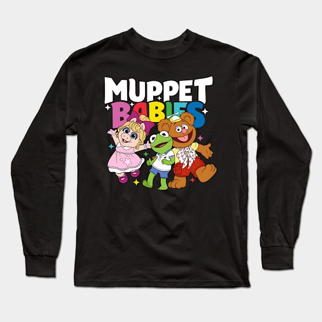 Muppets Show Cartoon Long Sleeve T-Shirt by Bob Charl